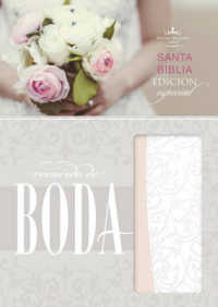 Reina-Valera Bible / Holy Bible : RVR 1960 Biblia Recuerdo de Boda Filigrana Blanca/Rosa Smil Piel / the Reina-Valera 1960 Keepsake Bride's Bible Whit （LEA）