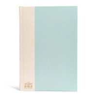The CSB Study Bible for Women, Light Turquoise/Sand Hardcover