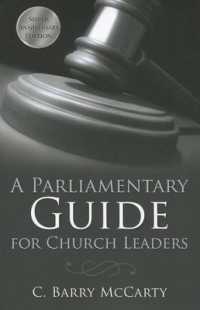 A Parliamentary Guide for Church Leaders : Silver Anniversary Edition