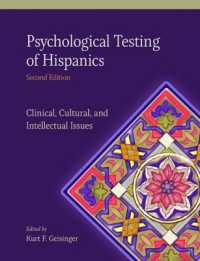 Psychological Testing of Hispanics : Clinical， Cultural， and Intellectual Issues