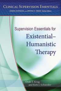 Supervision Essentials for Existential (Clinical Supervision Essentials Series) -- Paperback / softback