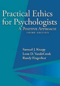 Practical Ethics for Psychologists : A Positive Approach