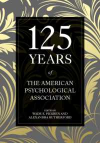 アメリカ心理学会（APA）の125年<br>125 Years of the American Psychological Association