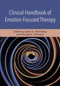 感情焦点化療法ハンドブック<br>Clinical Handbook of Emotion-Focused Therapy