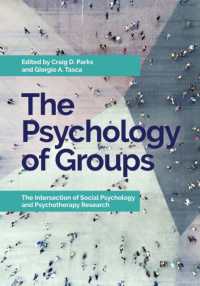 The Psychology of Groups : The Intersection of Social Psychology and Psychotherapy Research