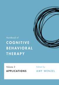 Handbook of Cognitive Behavioral Therapy, Volume 2 : Applications