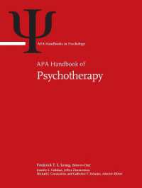 APA Handbook of Psychotherapy : Volume 1: Theory-Driven Practice and Disorder-Driven Practice Volume 2: Evidence-Based Practice, Practice-Based Evidence, and Contextual Participant-Driven Practice (APA Handbooks in Psychology® Series)