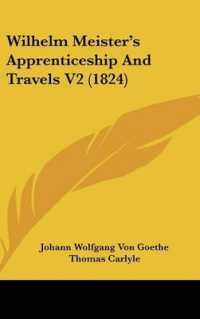 Wilhelm Meister's Apprenticeship and Travels V2 (1824)