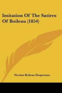 Imitation of the Satires of Boileau (1854)
