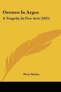 Orestes in Argos : A Tragedy, in Five Acts (1825)