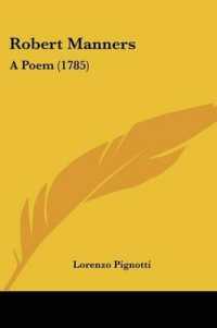 Robert Manners : A Poem (1785)