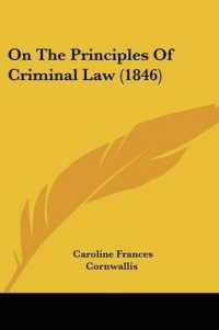 On the Principles of Criminal Law (1846)