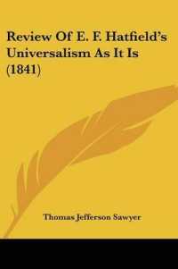 Review of E. F. Hatfield's Universalism as It Is (1841)