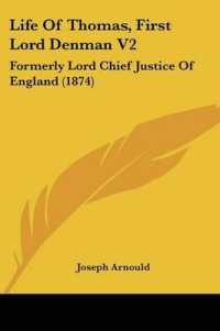 Life of Thomas, First Lord Denman V2 : Formerly Lord Chief Justice of England (1874)
