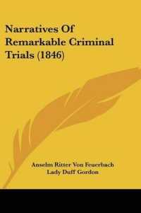 Narratives of Remarkable Criminal Trials (1846)
