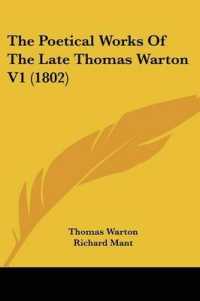 The Poetical Works of the Late Thomas Warton V1 (1802)