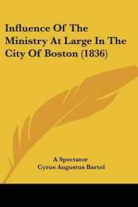 Influence of the Ministry at Large in the City of Boston (1836)