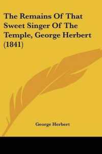 The Remains of That Sweet Singer of the Temple, George Herbert (1841)