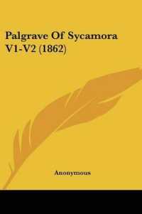 Palgrave of Sycamora V1-V2 (1862)