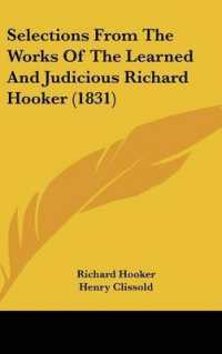 Selections from the Works of the Learned and Judicious Richard Hooker (1831)