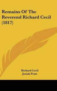 Remains of the Reverend Richard Cecil (1817)