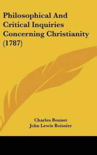 Philosophical and Critical Inquiries Concerning Christianity (1787)