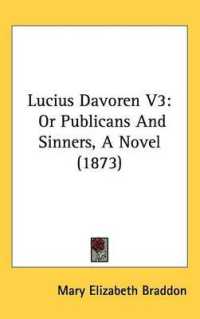 Lucius Davoren V3 : Or Publicans and Sinners, a Novel (1873)