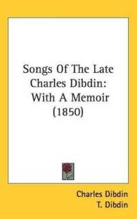 Songs of the Late Charles Dibdin : With a Memoir (1850)