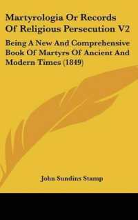 Martyrologia or Records of Religious Persecution V2 : Being a New and Comprehensive Book of Martyrs of Ancient and Modern Times (1849)