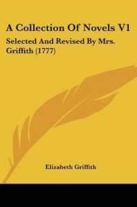 A Collection of Novels V1 : Selected and Revised by Mrs. Griffith (1777)