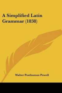 A Simplified Latin Grammar (1838)