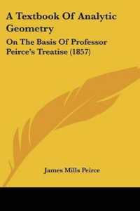 A Textbook of Analytic Geometry : On the Basis of Professor Peirce's Treatise (1857)