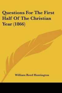 Questions for the First Half of the Christian Year (1866)