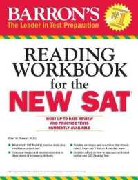 Barron's Reading Workbook for the New SAT (Critical Reading Workbook for the Sat) （Workbook）