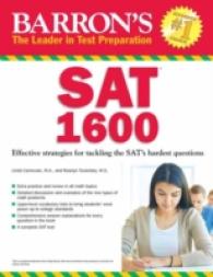 Barron's SAT 1600 : Aiming for the Perfect Score (Barron's Sat 1600) （5 CSM）