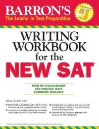 Barron's Writing Workbook for the New SAT (Barron's Sat Writing Workbook) （4 CSM WKB）