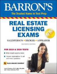 Real Estate Licensing Exams (Barron's Test Prep) （Eleventh）