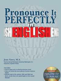 Pronounce it Perfectly in English with Online Audio (Barron's Foreign Language Guides) （Third）