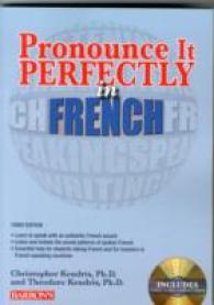 Pronounce it Perfectly in French: with Online Audio (Barron's Foreign Language Guides)