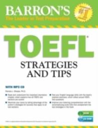 TOEFL Strategies and Tips with MP3 CDs : Outsmart the TOEFL iBT (Barron's Test Prep)