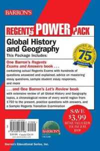 Barron's Global History and Geography Regents Power Pack : Let's Review: Global History and Geography / Barron's Global History and Geography Regents （6 PCK PAP/）