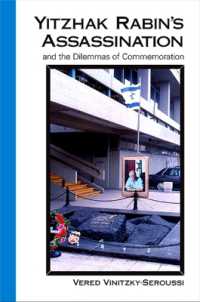 Yitzhak Rabin's Assassination and the Dilemmas of Commemoration (Suny series in Anthropology and Judaic Studies)