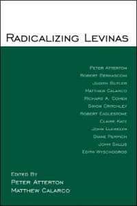 Radicalizing Levinas (Suny series in Radical Social and Political Theory)