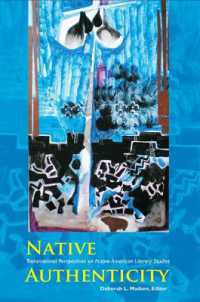 Native Authenticity : Transnational Perspectives on Native American Literary Studies (Suny series, Native Traces)