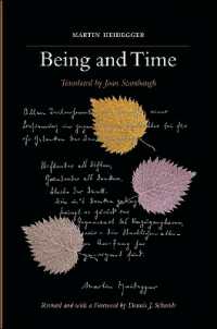 Being and Time : A Revised Edition of the Stambaugh Translation (Suny series in Contemporary Continental Philosophy)