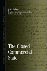 The Closed Commercial State (Suny series in Contemporary Continental Philosophy)