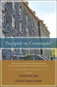 Precipice or Crossroads? : Where America's Great Public Universities Stand and Where They Are Going Midway through Their Second Century
