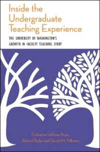 Inside the Undergraduate Teaching Experience : The University of Washington's Growth in Faculty Teaching Study