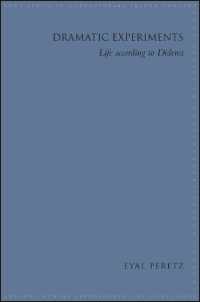 Dramatic Experiments : Life according to Diderot (Suny series in Contemporary French Thought)