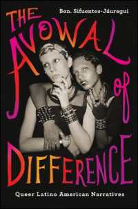 The Avowal of Difference : Queer Latino American Narratives (Suny series, Genders in the Global South)